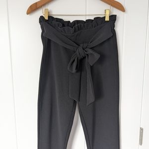 Paperbag waist pants